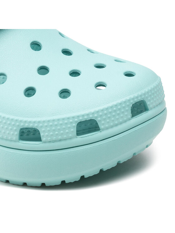 Crocs Crocs Шльопанці Classic Platform Clog 206750 Зелений