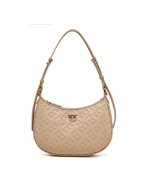 PINKO Geantă Half Moon Mini Fl PE 25 PLTT 102790 A1YB Bej