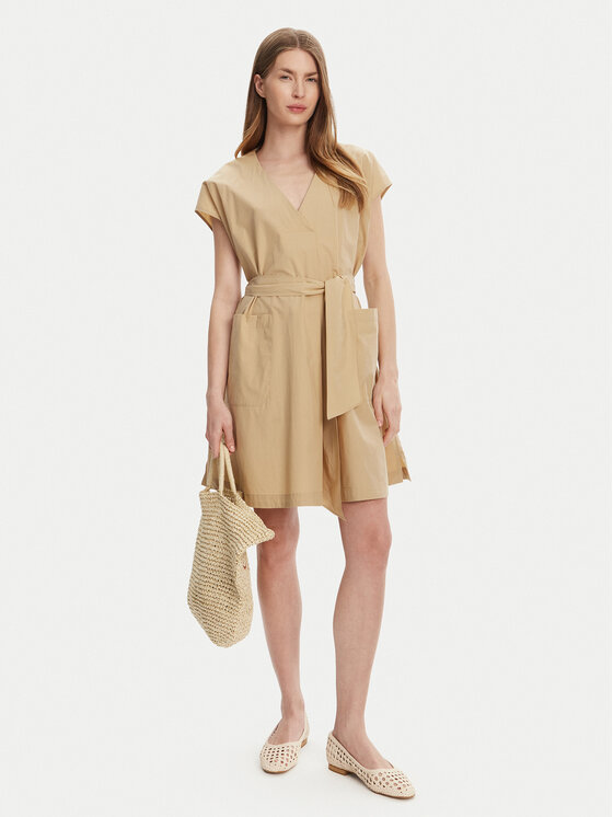 Weekend Max Mara Weekend Max Mara Повсякденна сукня Mitico 2515221132 Бежевий Regular Fit