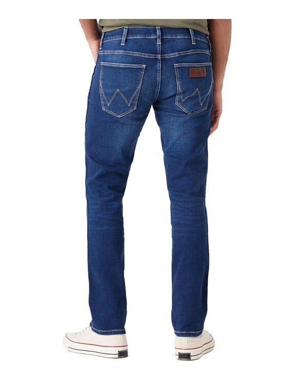 Wrangler Wrangler Jeansy W18SCJ027 Niebieski Slim Fit