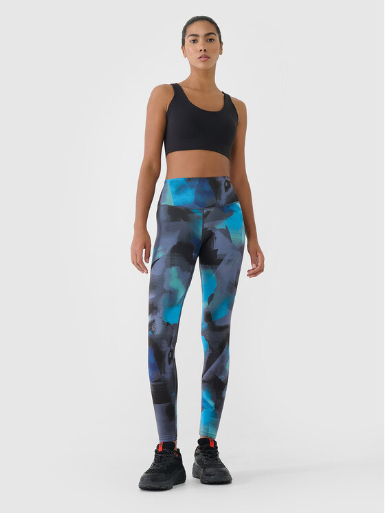 4F 4F Legginsy MULTI ACTIVE Kolorowy Slim Fit