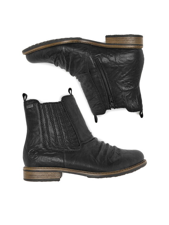 Rieker Rieker Botine 74855-00 Negru