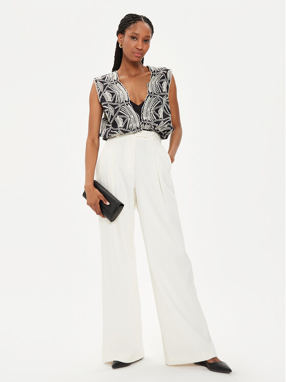 Bruuns Bazaar Bruuns Bazaar Top Lyzet BBW3922 Černá Regular Fit