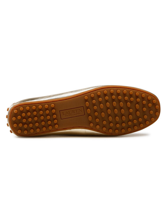 LAUREN RALPH LAUREN Lauren Ralph Lauren Mokasinai Barnsbury 802809341001 Auksinė