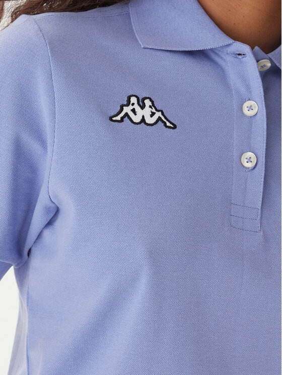 Kappa Kappa Poloshirt Logo Sharas Wss 302B3C0 Violett Regular Fit