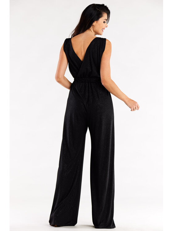 Awama Awama Jumpsuit A552 Nero Basic Fit