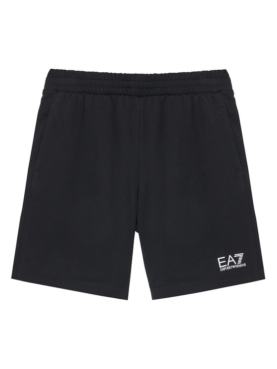 EA7 Emporio Armani EA7 Emporio Armani Súprava Tričko a šortky 7B000043 AF10378 UC001 Čierna Regular Fit