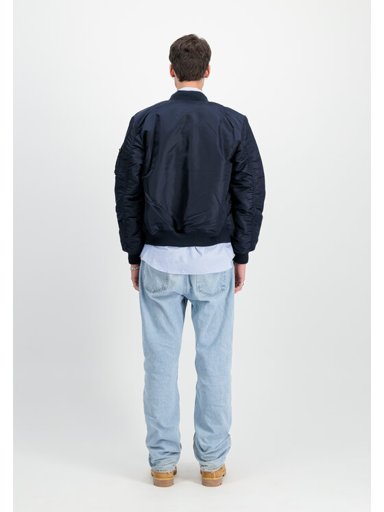 Alpha Industries Alpha Industries Kurtka bomber MA-1 VF 59 Bomber Jacket Błękitny Slim Fit