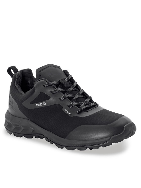 Jack Wolfskin Jack Wolfskin Bakancs Woodland Shell Texapore Low 4053841 Fekete