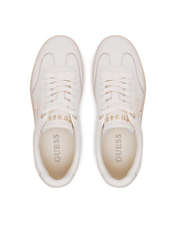Guess Guess Sneakersy FLJJAZ LEA12 Beżowy