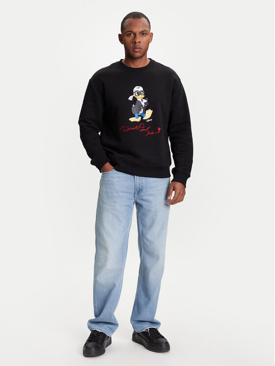 KARL LAGERFELD KARL LAGERFELD Sweatshirt 705098 553930 Schwarz Regular Fit