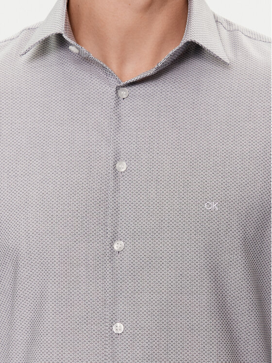 Calvin Klein Calvin Klein Koszula K10K112588 Granatowy Slim Fit