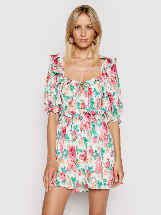 For Love & Lemons For Love & Lemons Letné šaty Becca CD2347 Farebná Regular Fit