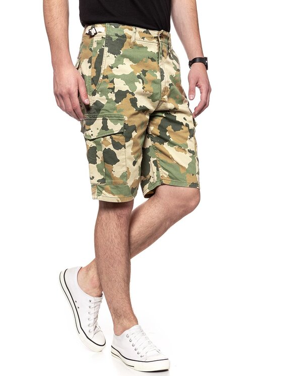 Lee Lee Pantaloncini di tessuto FATIGUE SHORTS Multicolore Loose Fit