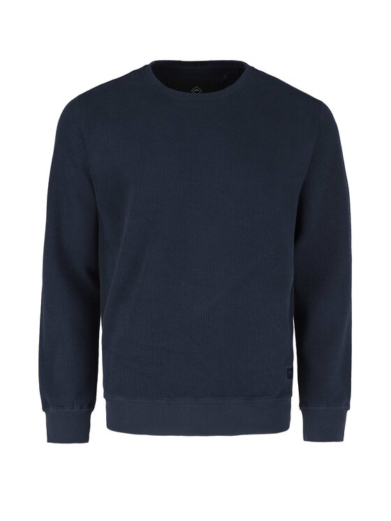 Volcano Volcano Bluza B-TONE Granatowy Regular Fit