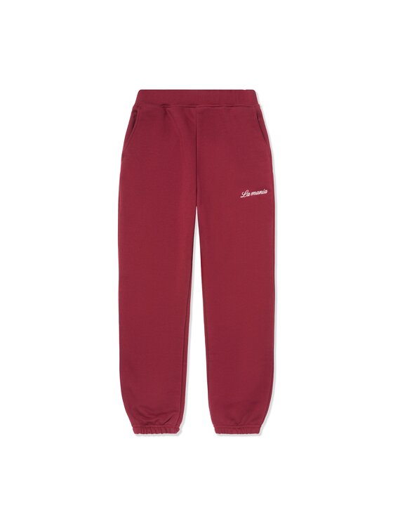 La Mania La Mania Pantaloni da tuta RIDGE Bordeaux Active Fit