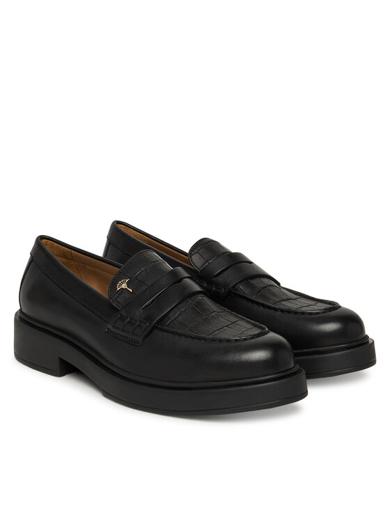 JOOP! JOOP! Mokasíny Coccodrilo Misto 4140008274-900 Černá