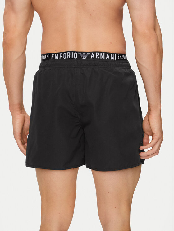 Emporio Armani Underwear Emporio Armani Underwear Plavecké šortky 211740 4R432 00020 Černá Regular Fit