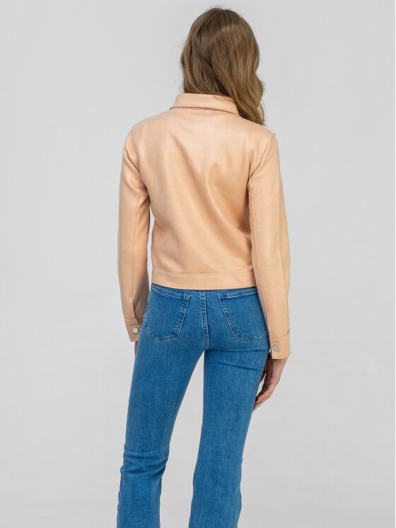 Perso Perso Prechodná bunda BLE262676F Koralová Regular Fit