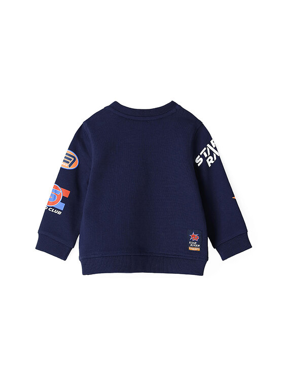 Original Marines Original Marines Džemperis DDP0251NM Tamsiai mėlyna Regular Fit