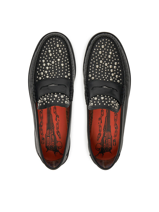 Naked Wolfe Naked Wolfe Mocasini Riviera Negru