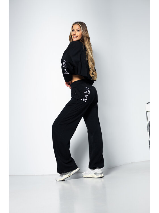LilaLou LilaLou Tepláková súprava Alex Čierna Regular Fit
