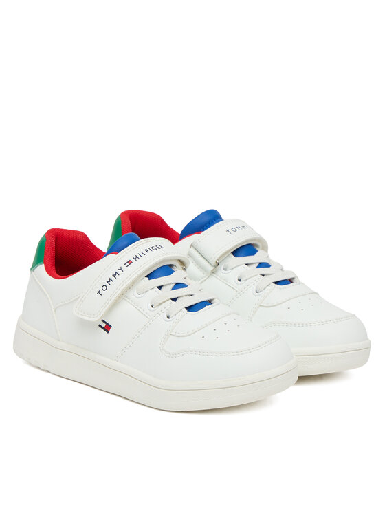 Tommy Hilfiger Tommy Hilfiger Sneakersy T1X9-34344-1355 S Biela