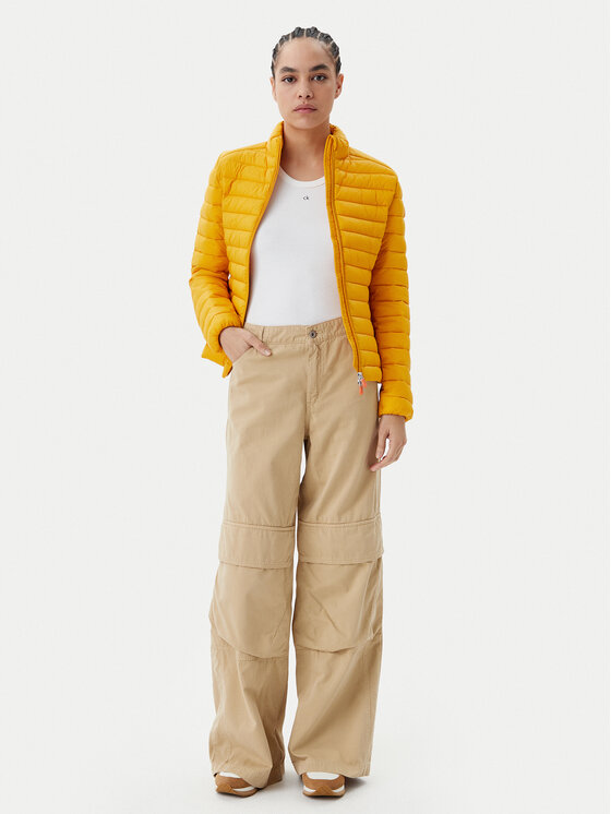 Save The Duck Save The Duck Kevad-sügis jope D39760W GIGA20 Kollane Regular Fit