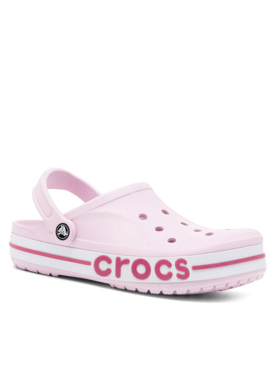 Crocs Crocs Natikači BAYABAND CLOG 205089-6TG Roza