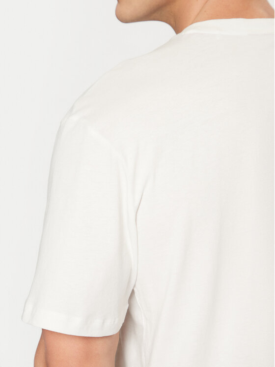 HUGO HUGO T-krekls Dostalgi 50530684 Balts Relaxed Fit