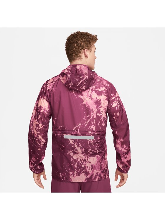 Nike Nike Kurtka do biegania Repel Run Division Różowy Regular Fit