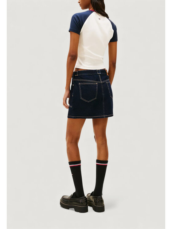 Tommy Jeans Tommy Jeans T-shirt DW0DW22536 Bianco Casual Fit