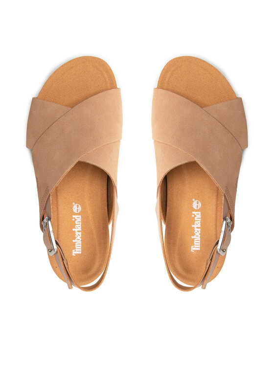 Timberland Timberland Сандали MalibuWaves Basic X Strap TB0A41MQCW81 Кафяв