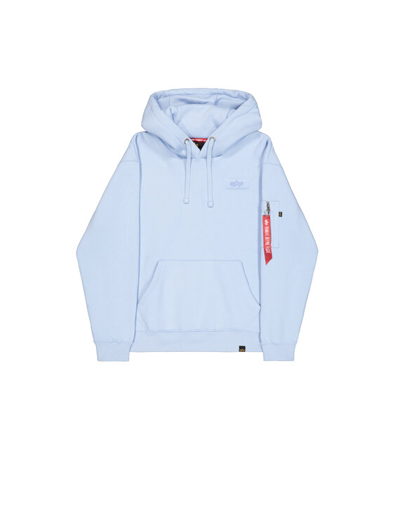Alpha Industries Alpha Industries Bluza Backprint Hoodie Niebieski Regular Fit
