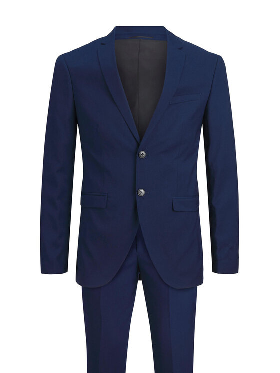 Jack & Jones Jack & Jones Costum Franco 12181339 Bleumarin Super Slim Fit