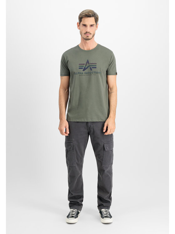 Alpha Industries Alpha Industries Kalhoty z materiálu AI.158205-684 Šedá Regular Fit