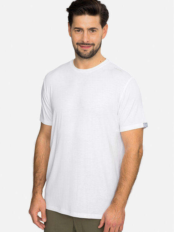 Viking Viking T-Shirt Lenta Light Man Biały Regular Fit