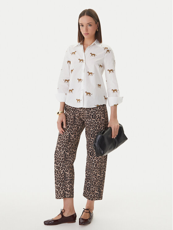 LOLA CASADEMUNT LOLA CASADEMUNT Särk LS2615059 Valge Regular Fit