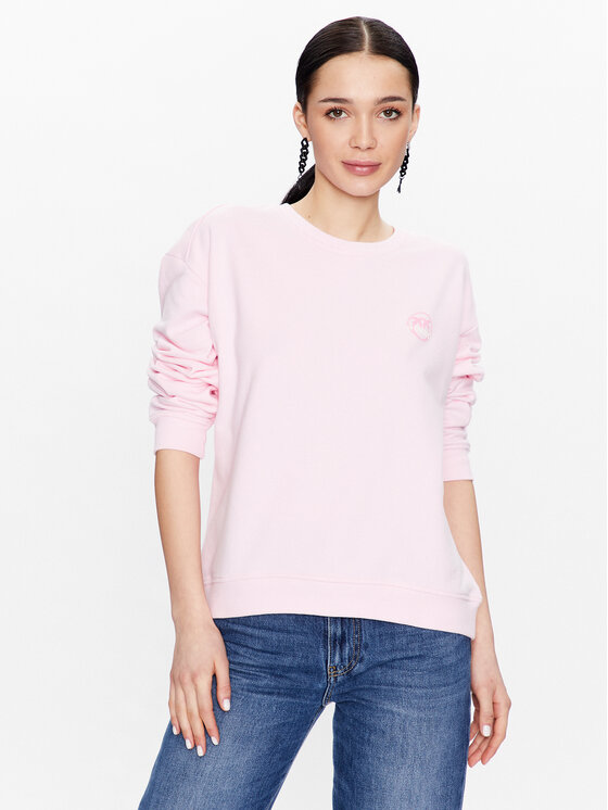 Pinko Bluză Motivato 100352 A0KN Roz Relaxed Fit