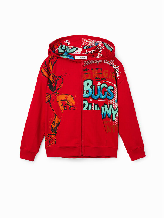 Desigual Desigual Majica dugih rukava 23SBSK05 Crvena Regular Fit