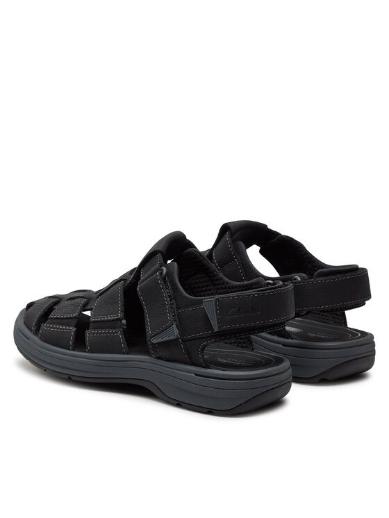 Clarks Clarks Босоніжки Saltway Cove 26176899 Чорний