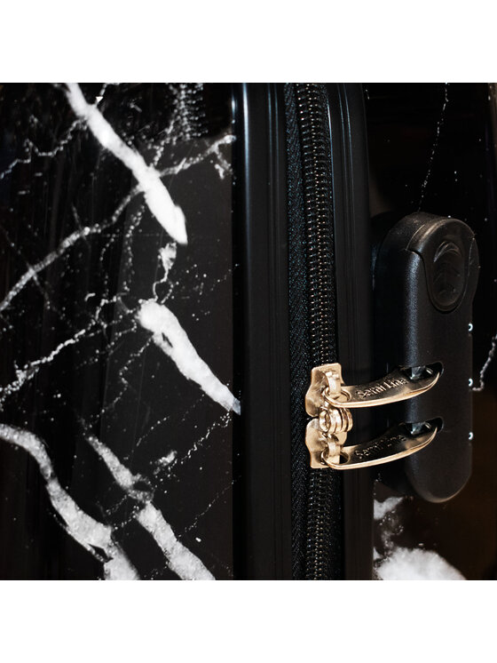 Semi Line Semi Line Среден куфар T5730-1 Черен