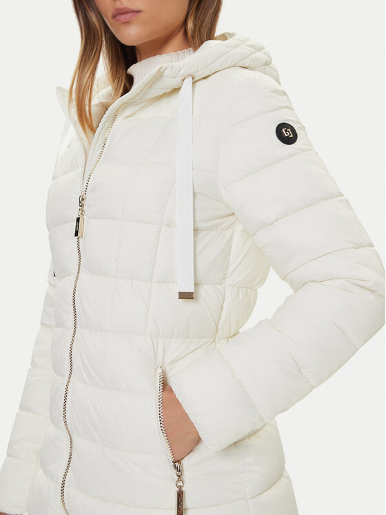 Gaudi Gaudi Zimski kaput 521BD35001 Écru Regular Fit