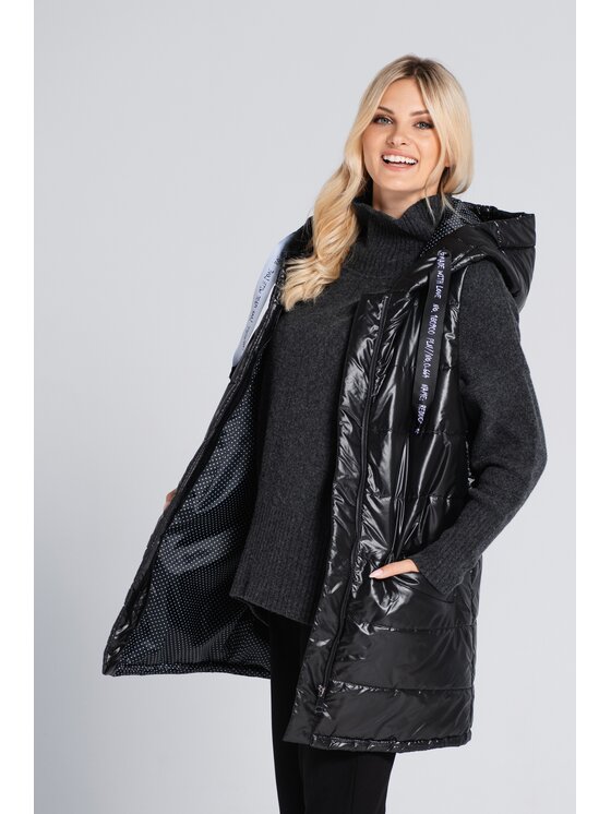 Look Made With Love Look Made With Love Bezrękawnik Look 944 Inga czarny Czarny Classic Fit