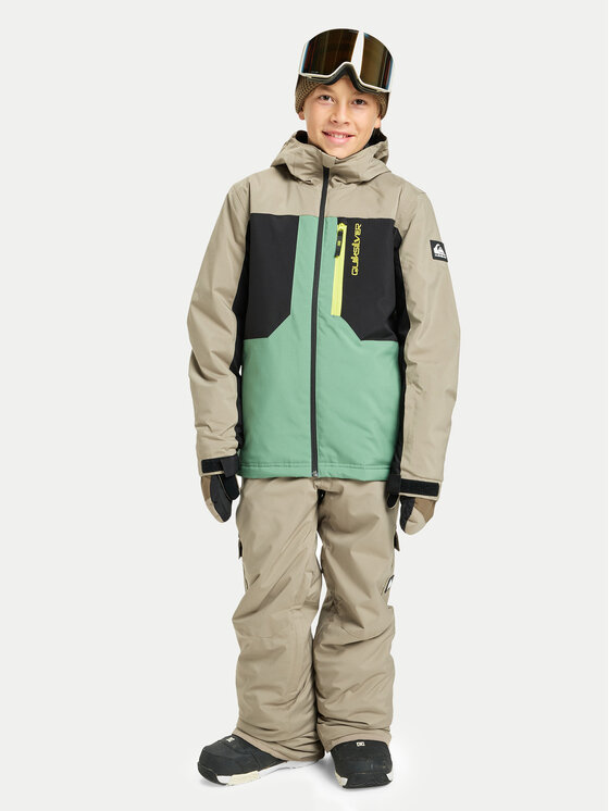 Quiksilver Quiksilver Snowboard nadrág Porter EQBTP03058 Bézs Regular Fit