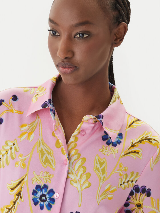 LOLA CASADEMUNT LOLA CASADEMUNT Marškinių tipo suknelė LS2616088 Rožinė Regular Fit