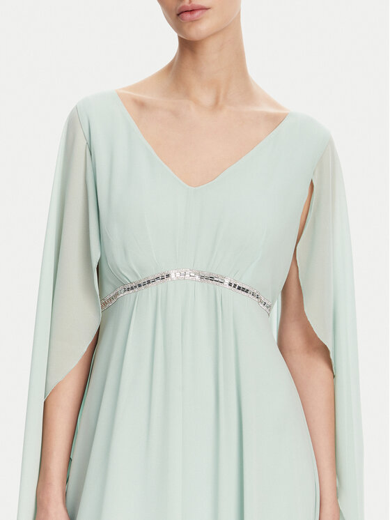 Rinascimento Rinascimento Rochie de seară CFC0123079003 Verde Regular Fit