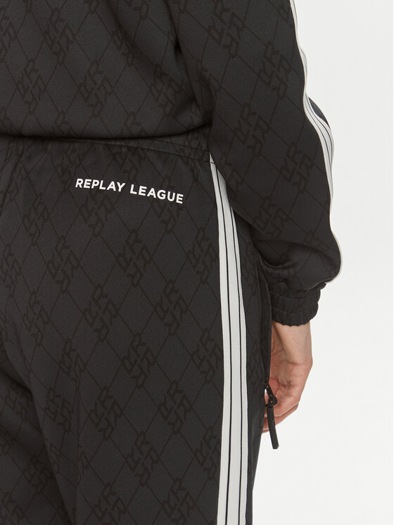 REPLAY Replay Melegítő alsó W8115.000.74934 Fekete Regular Fit