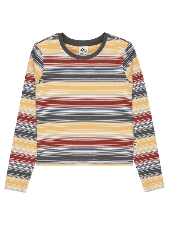Quiksilver Quiksilver Bluzka Sunday EQWKT03198 Kolorowy Fitted Fit