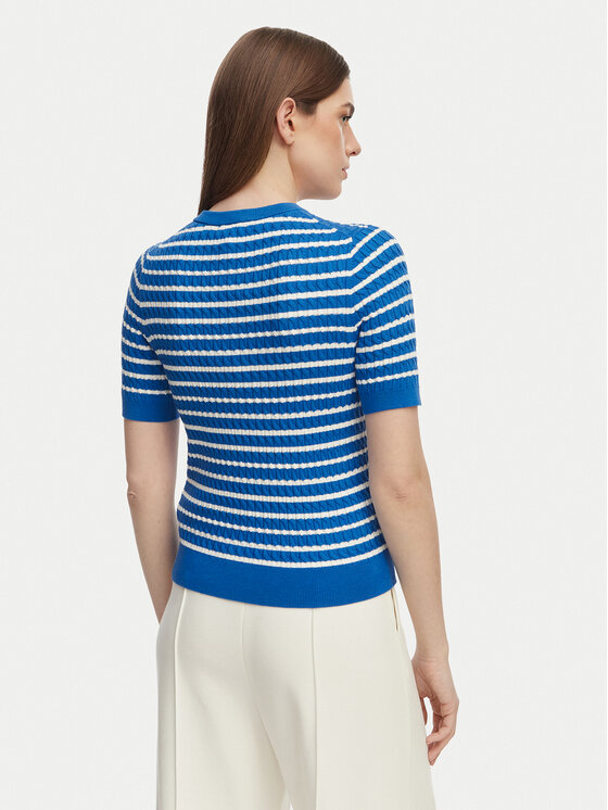 Tommy Hilfiger Tommy Hilfiger Πουλόβερ WW0WW49613 Μπλε Slim Fit